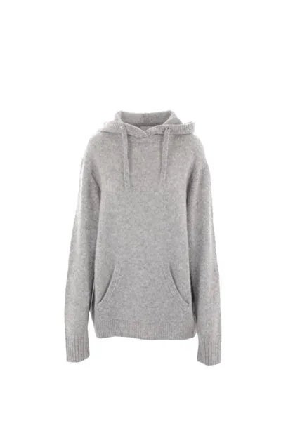 Allude Sweaters In Light Grey