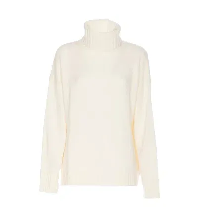 Allude Sweaters In Blanco