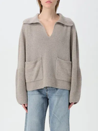 Allude Sweatshirt  Woman Color Grey In Grau