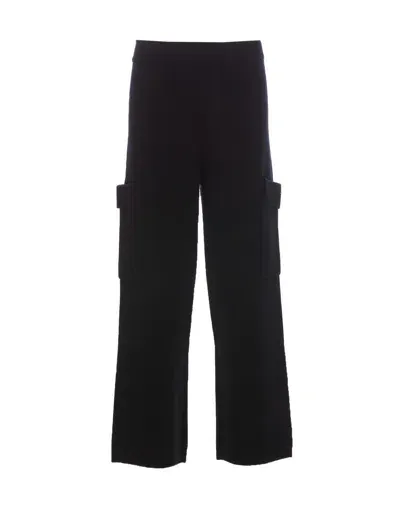 Allude Trousers In Schwarz