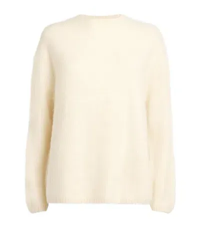 Almada Label Cashmere Floy Sweater In Ivory