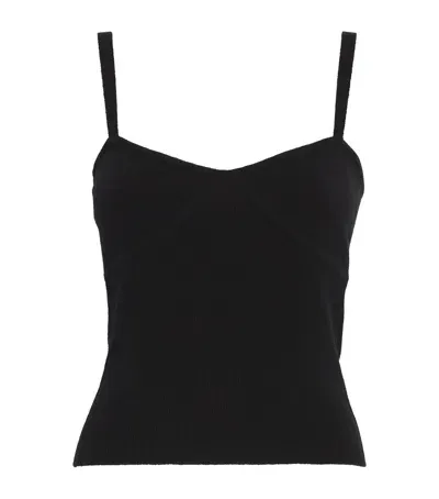 Almada Label Merino Wool-cashmere Liv Top In Black