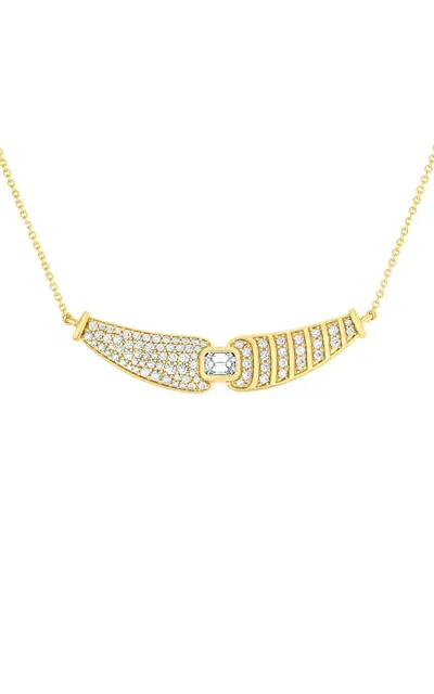 Almasika Adire 18k Yellow Gold Diamond Necklace