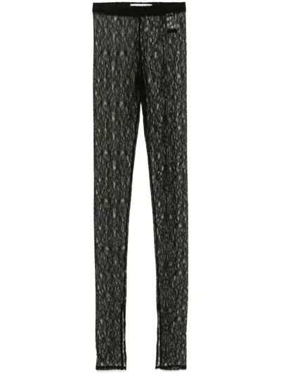 Almaz Lace Trousers In Green