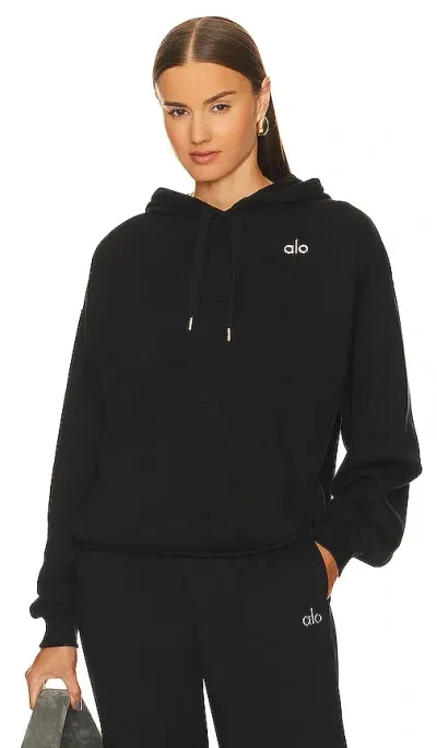 Alo Yoga Accolade Hoodie In 블랙