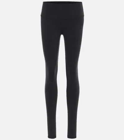 Alo Yoga Airbrush High-rise Leggings In Black