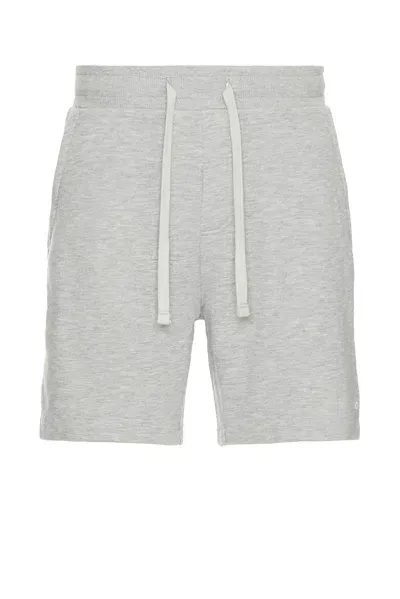 Alo Yoga Chill Short In Athletic Heather Grey