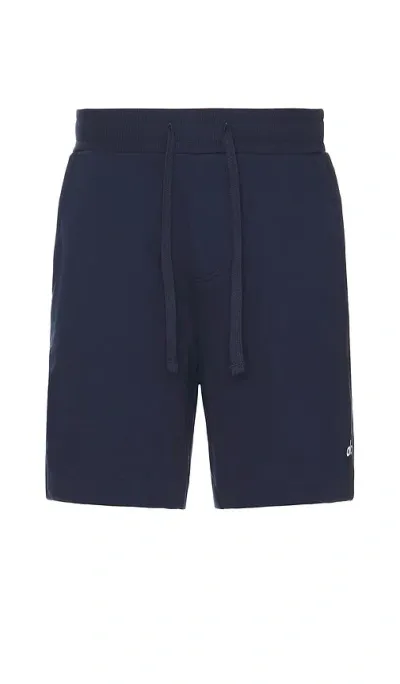 Alo Yoga Chill Shorts In Navy