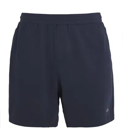 Alo Yoga Conquer React Performance Shorts In Navy