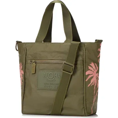 Aloha Collection Paumalu Crossbody Tote In Blue