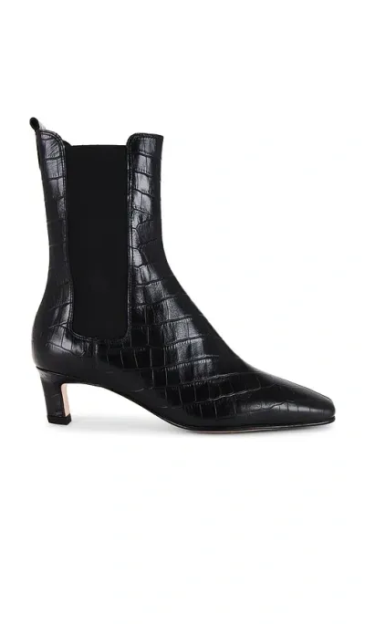 Alohas Kaleo Alli Leather Ankle Boots In Black