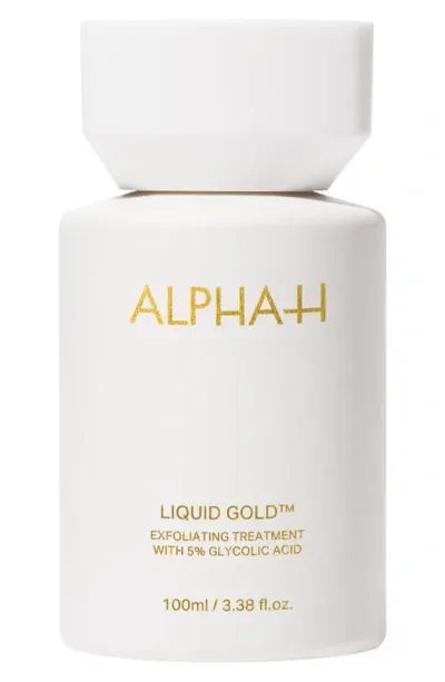 Alpha-h Liquid Gold Exfoliating Treatment With 5% Glycolic Acid 100ml In White