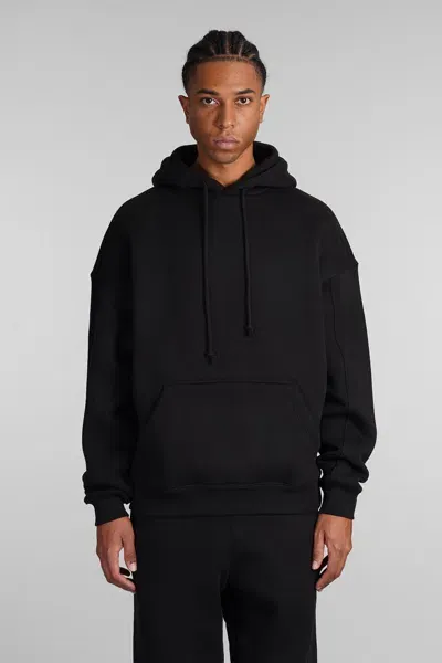 Alpha Industries Hoody Uv Sweatshirt In Black Cotton