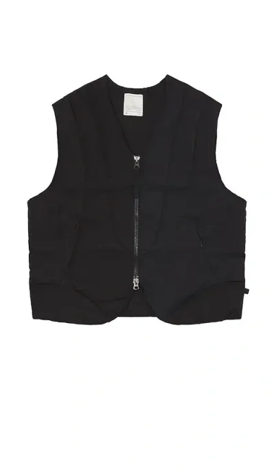 Alpha Industries Insulated Vest In Black