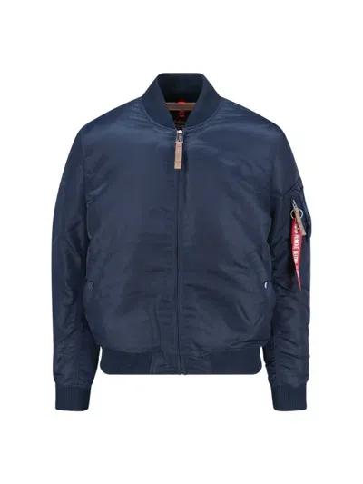 Alpha Industries Jacket "ma-1 Vf 59" In Blue