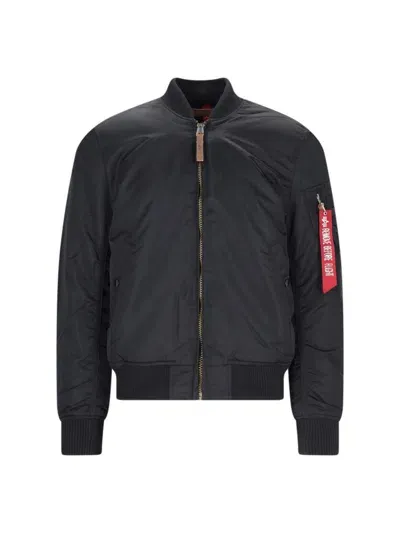 Alpha Industries Jackets In Black