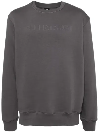 Alpha Tauri Signature Logo Sweatshirt In Grey