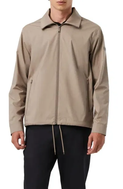 Alphatauri Wlan Taurobran® Water Resistant Jacket In Mud