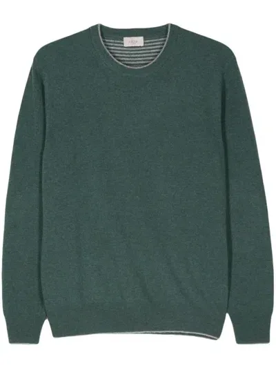 Altea Virgin Wool Sweater In Green