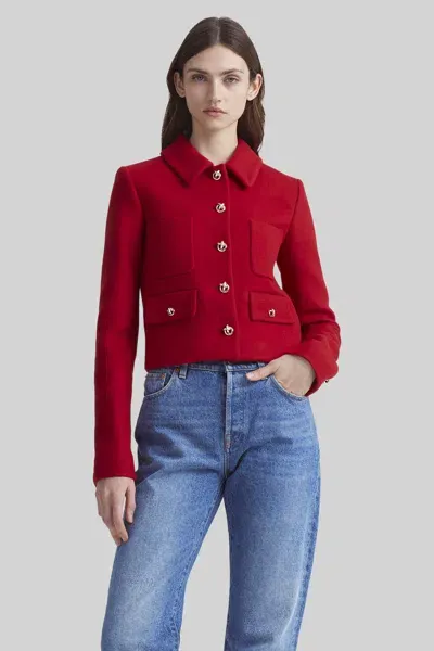 Altuzarra Astley Wool Jacket In Grenadine