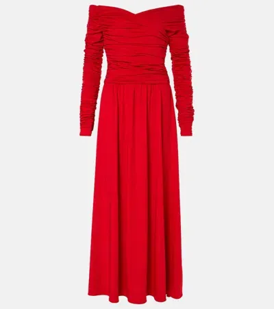 Altuzarra Charlotte Gown In Red