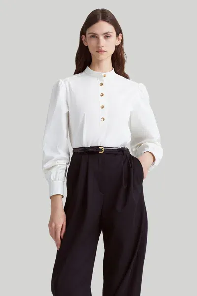 Altuzarra Margot Top In Optic White