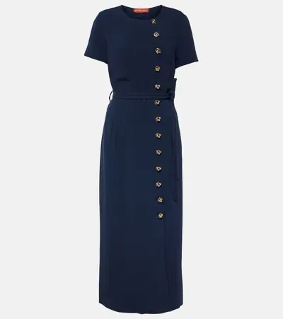 Altuzarra Rosa Midi Dress In Blue