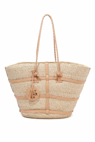 Altuzarra Watermill Bag Large In Natural/panna