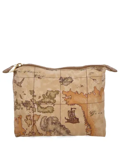 Alviero Martini 1a Classe Geo Soft Pouch In Beige