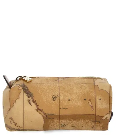 Alviero Martini 1a Classe Toiletry Bag In Beige