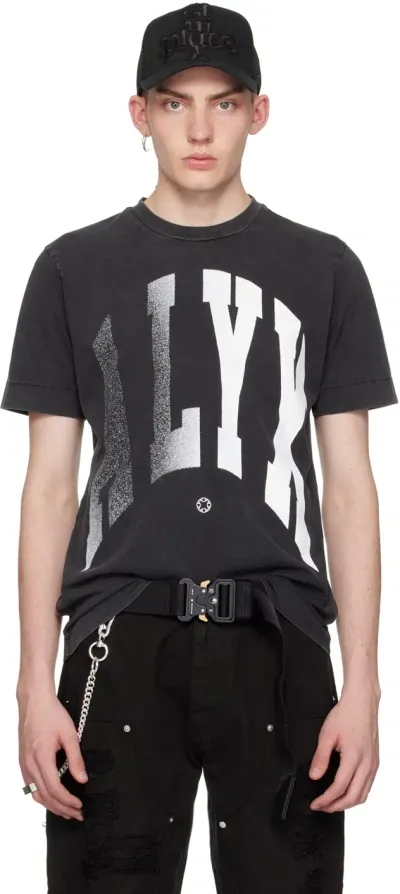 Alyx Black Printed T-shirt