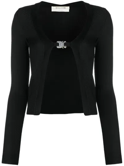 Alyx Buckle Cardigan In Black