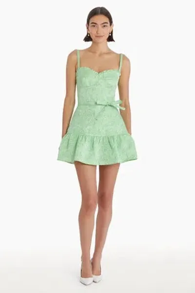 Amanda Uprichard Giacini Romper In Keylime