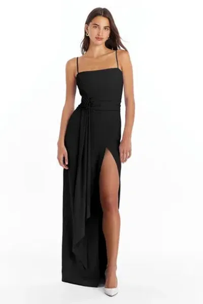 Amanda Uprichard Isabel Maxi In Black