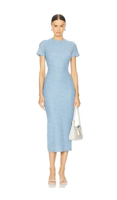 Amanda Uprichard Rosaria Dress In Blue