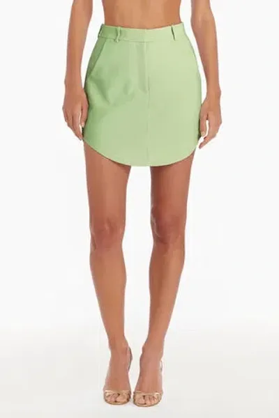 Amanda Uprichard Stevie Skirt In Pear