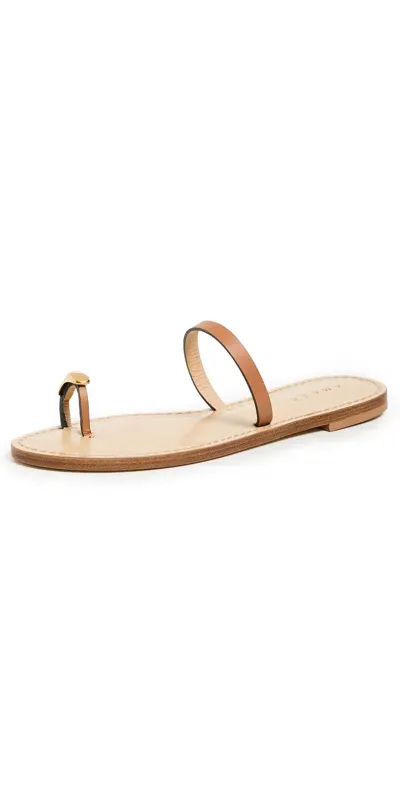 Amanu Kibera Sandals Cognac