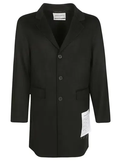 Amaranto Cappotto In Black