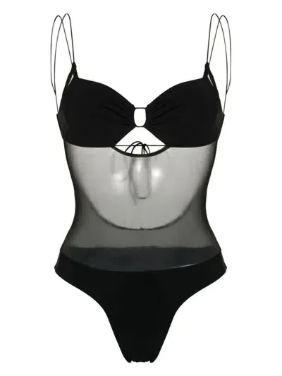 Amazuìn Swimwear In Deep Black