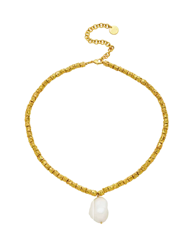 Amber Sceats Benita Necklace In Yellow