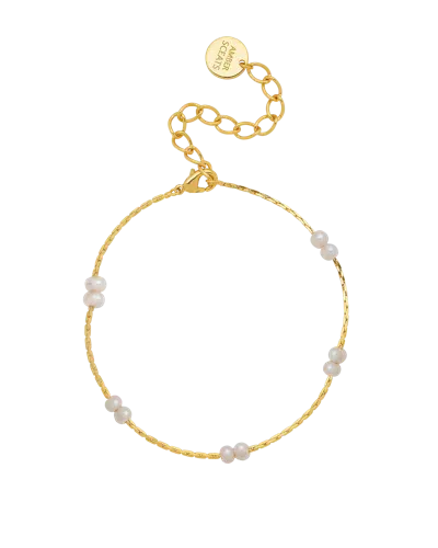 Amber Sceats Dottie Bracelet In Gold