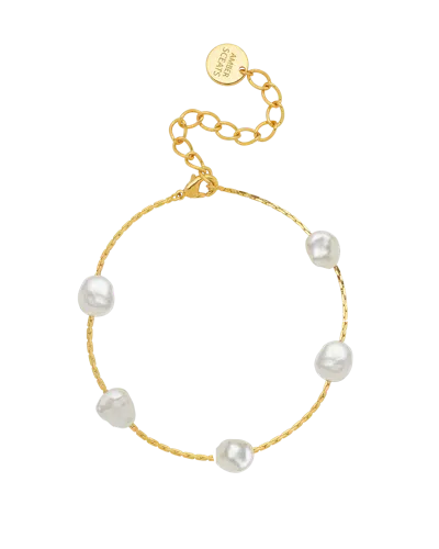 Amber Sceats Starlie Bracelet In Gold