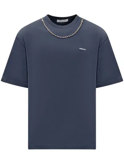 Ambush Ballchain T-shirt In Blue