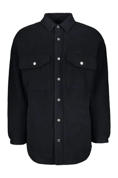 Ambush Buttoned Jacket In Blue