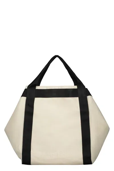 Ambush Canvas Tote Bag In Ivory