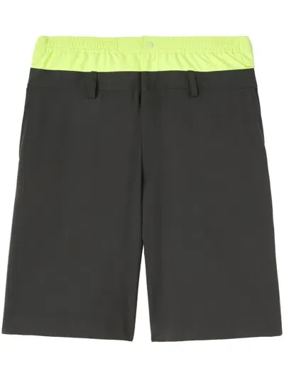 Ambush Contrast Waist Shorts In Schwarz