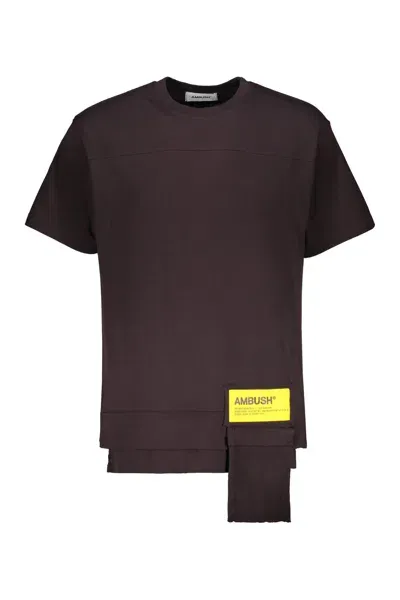 Ambush Cotton T-shirt In Mud