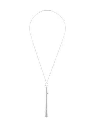 Ambush Kk Cig Case Necklace In White