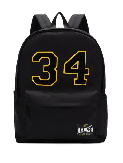 Ambush Large Varsity Backpack In Schwarz