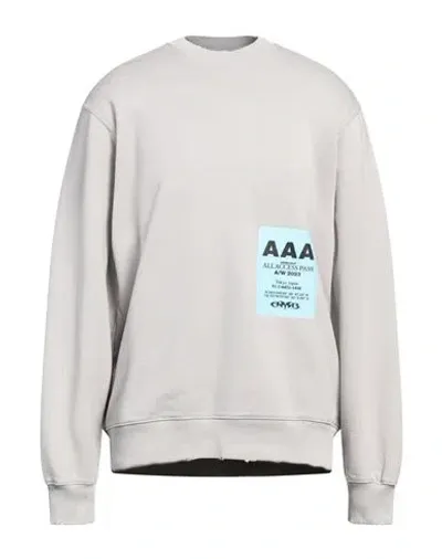 Ambush Man Sweatshirt Light Grey Size M Cotton